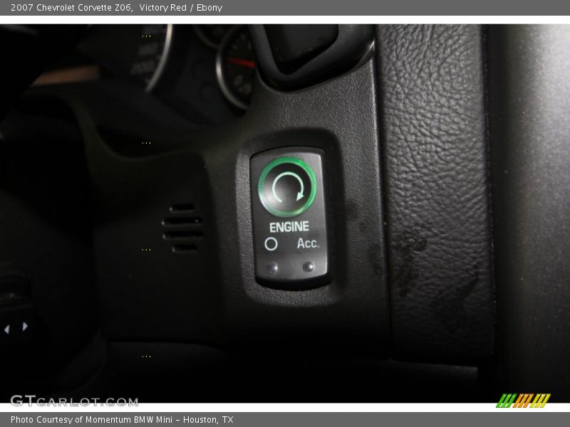 Controls of 2007 Corvette Z06