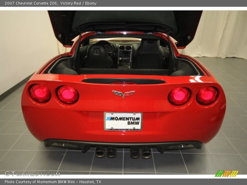 Victory Red / Ebony 2007 Chevrolet Corvette Z06