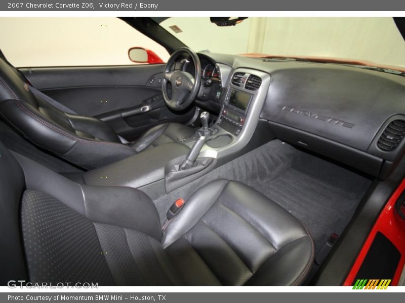  2007 Corvette Z06 Ebony Interior