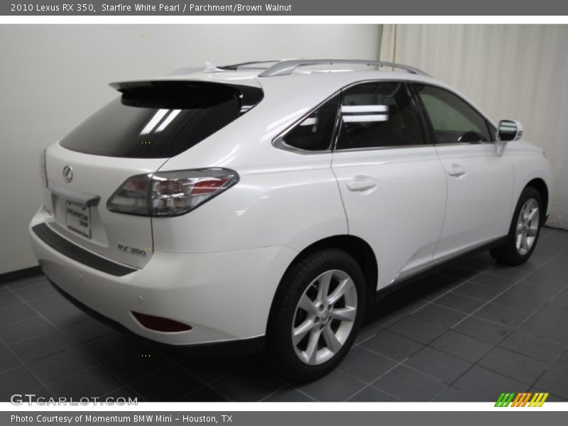 Starfire White Pearl / Parchment/Brown Walnut 2010 Lexus RX 350