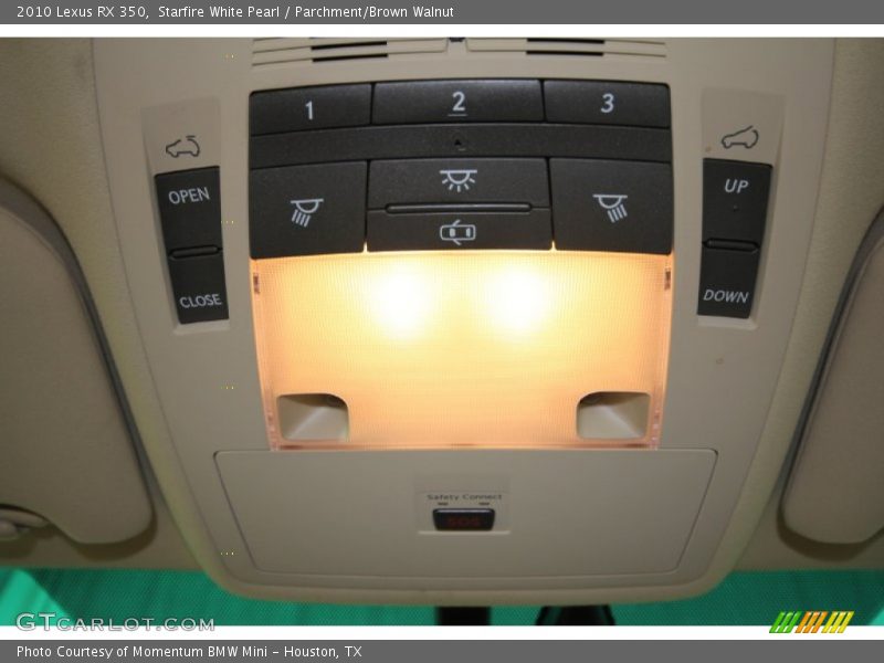 Starfire White Pearl / Parchment/Brown Walnut 2010 Lexus RX 350
