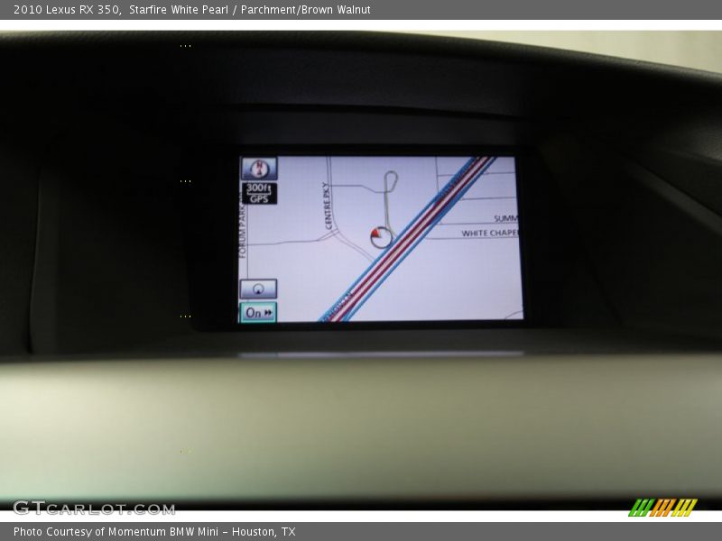 Starfire White Pearl / Parchment/Brown Walnut 2010 Lexus RX 350
