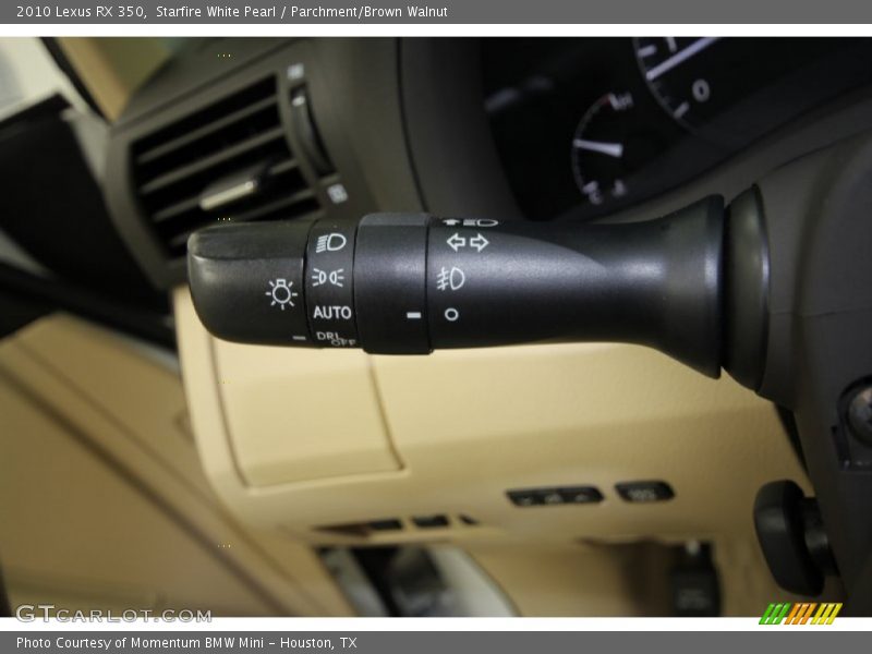 Starfire White Pearl / Parchment/Brown Walnut 2010 Lexus RX 350