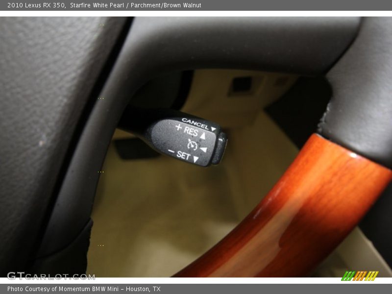 Starfire White Pearl / Parchment/Brown Walnut 2010 Lexus RX 350