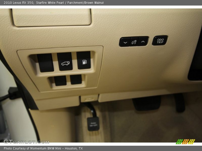 Starfire White Pearl / Parchment/Brown Walnut 2010 Lexus RX 350