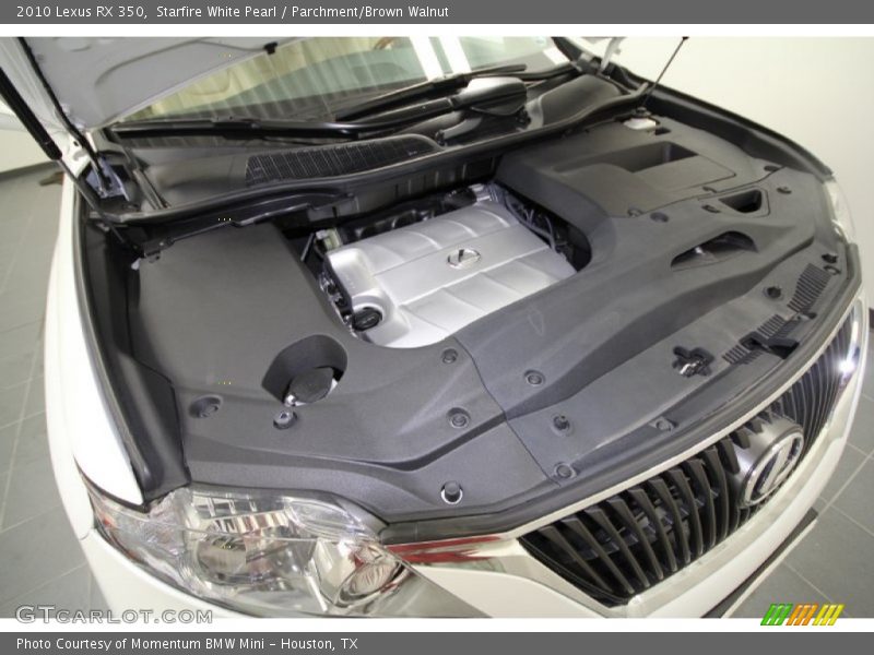 Starfire White Pearl / Parchment/Brown Walnut 2010 Lexus RX 350