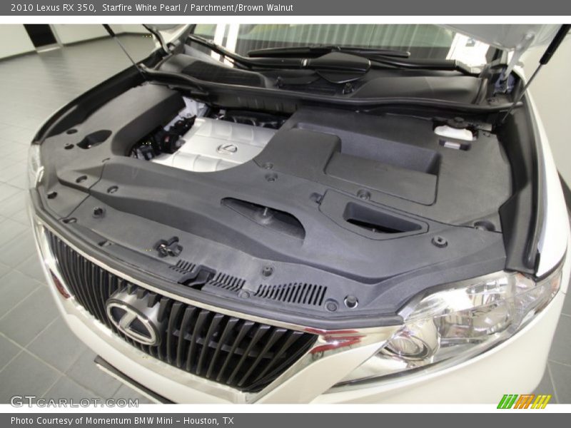 Starfire White Pearl / Parchment/Brown Walnut 2010 Lexus RX 350