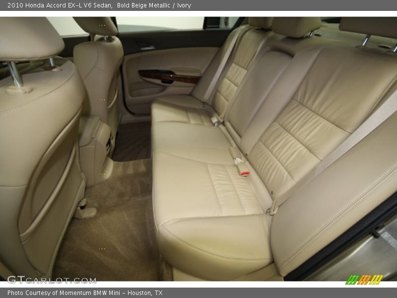 Bold Beige Metallic / Ivory 2010 Honda Accord EX-L V6 Sedan