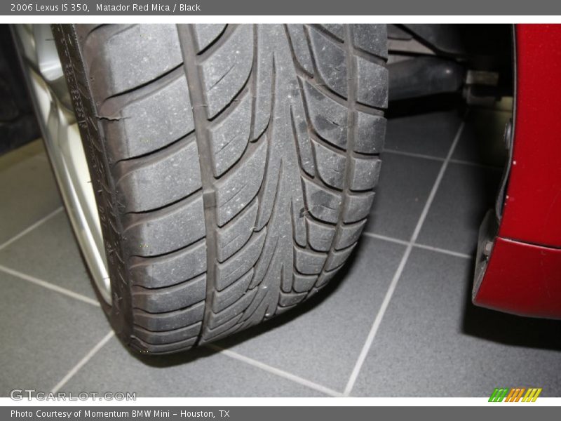 Matador Red Mica / Black 2006 Lexus IS 350