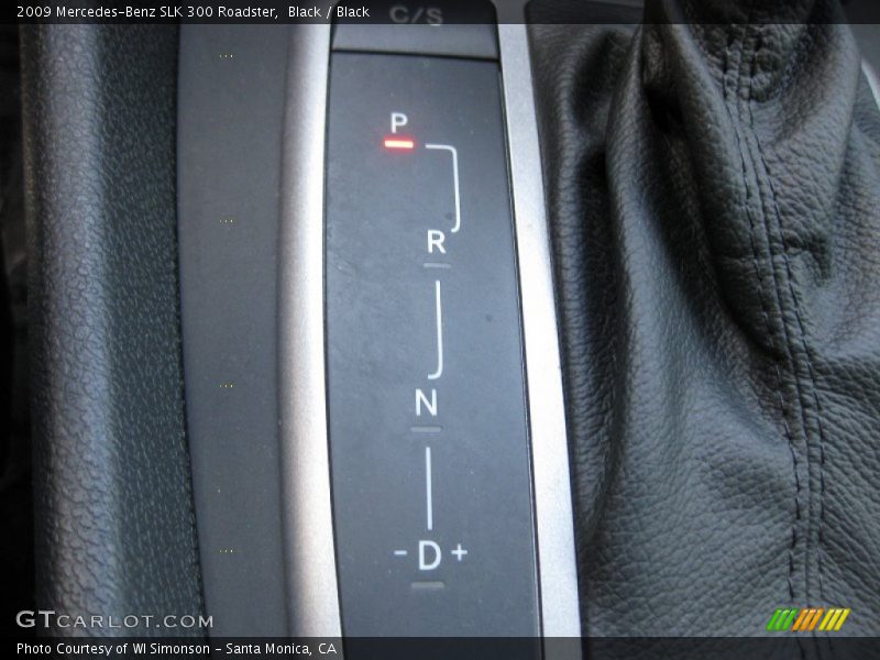 Black / Black 2009 Mercedes-Benz SLK 300 Roadster