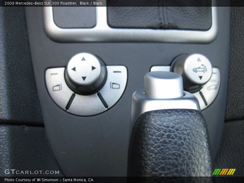 Black / Black 2009 Mercedes-Benz SLK 300 Roadster