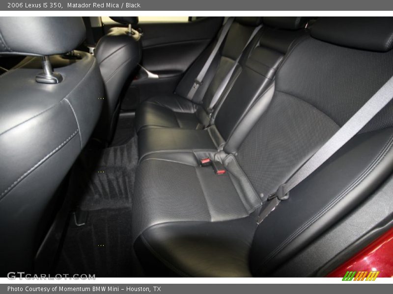 Matador Red Mica / Black 2006 Lexus IS 350