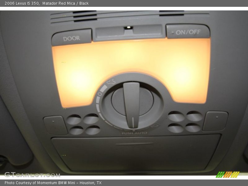 Matador Red Mica / Black 2006 Lexus IS 350