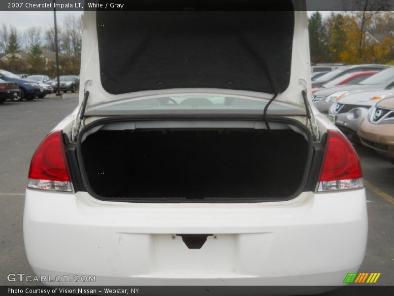 White / Gray 2007 Chevrolet Impala LT