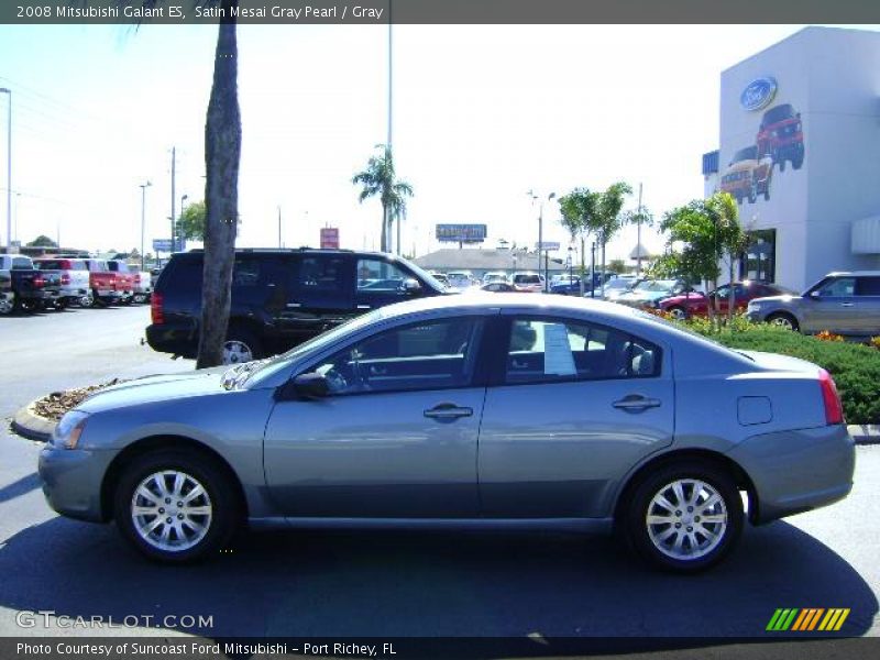 Satin Mesai Gray Pearl / Gray 2008 Mitsubishi Galant ES
