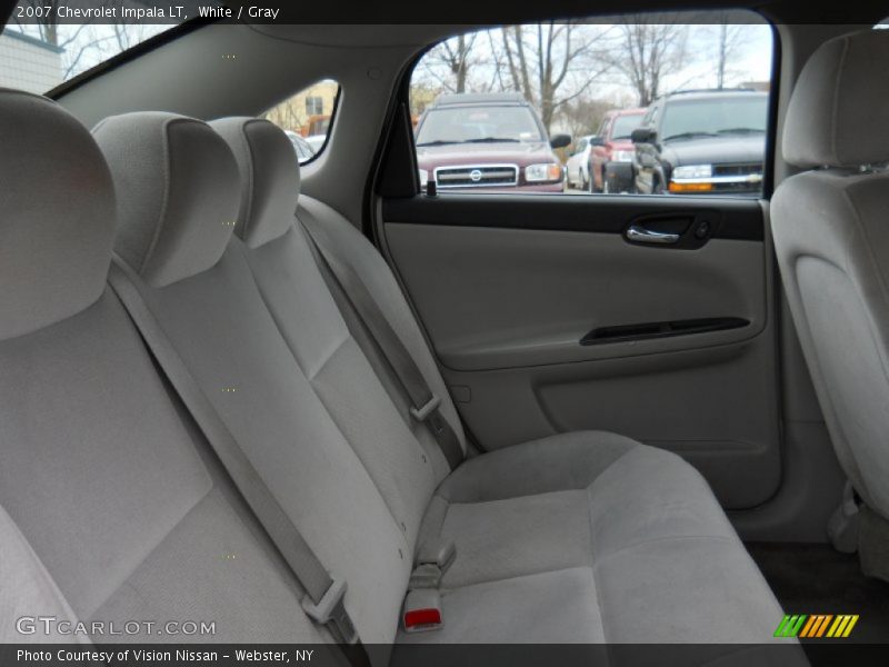 White / Gray 2007 Chevrolet Impala LT