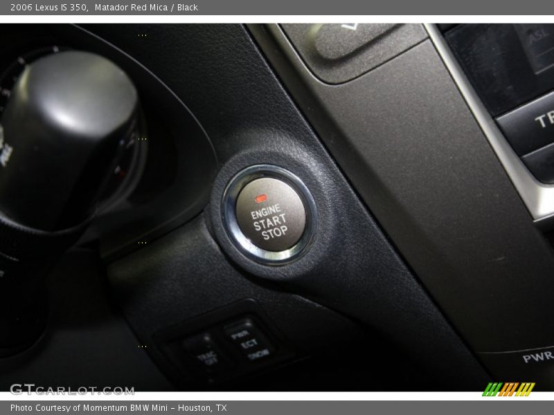 Matador Red Mica / Black 2006 Lexus IS 350