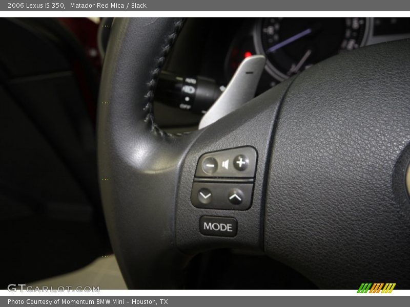 Matador Red Mica / Black 2006 Lexus IS 350