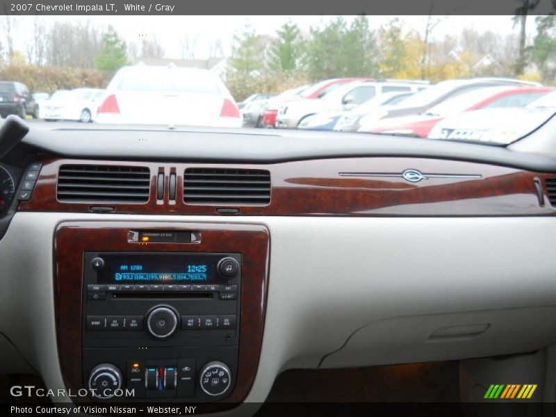 White / Gray 2007 Chevrolet Impala LT