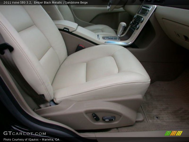 Ember Black Metallic / Sandstone Beige 2011 Volvo S80 3.2