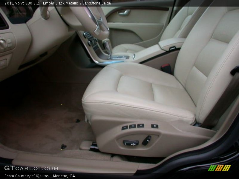 Ember Black Metallic / Sandstone Beige 2011 Volvo S80 3.2
