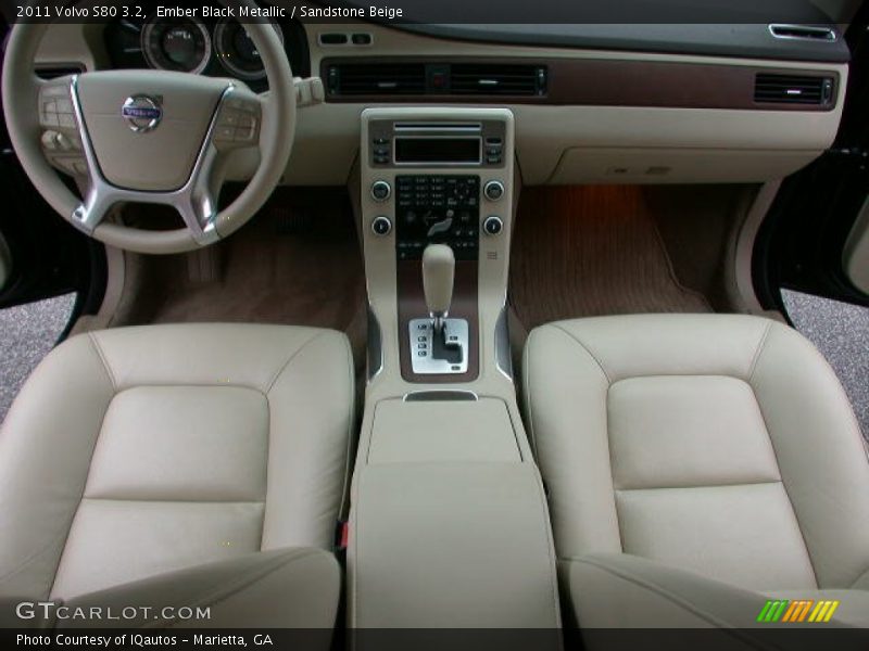 Ember Black Metallic / Sandstone Beige 2011 Volvo S80 3.2