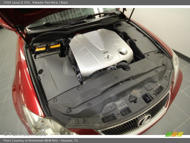 Matador Red Mica / Black 2006 Lexus IS 350