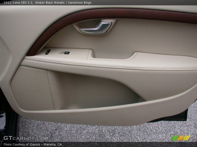 Ember Black Metallic / Sandstone Beige 2011 Volvo S80 3.2