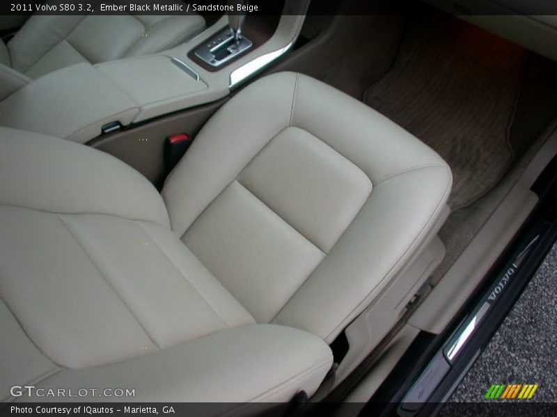 Ember Black Metallic / Sandstone Beige 2011 Volvo S80 3.2