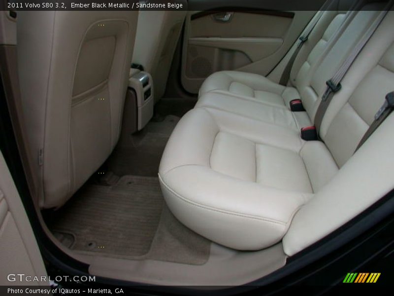 Ember Black Metallic / Sandstone Beige 2011 Volvo S80 3.2