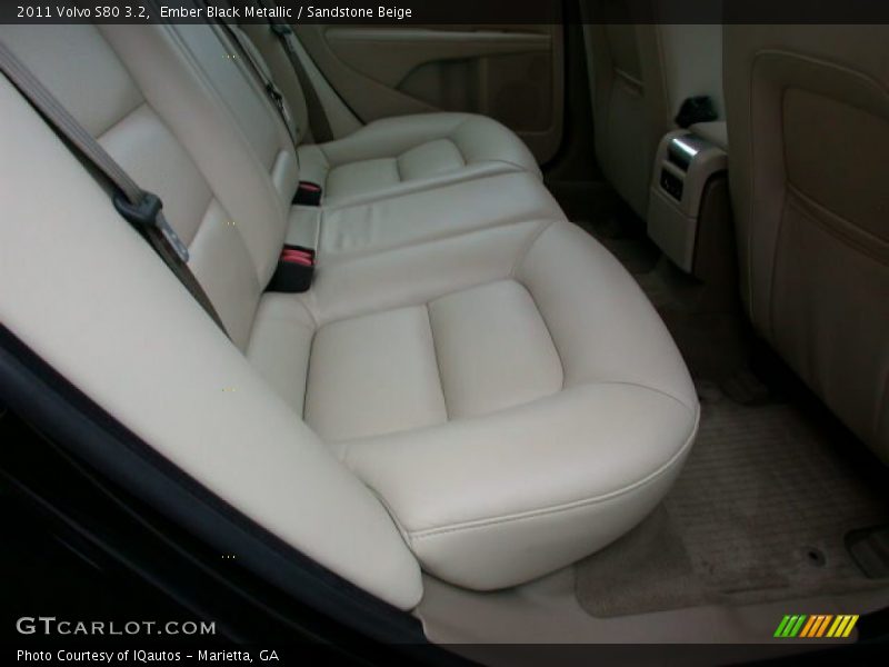 Ember Black Metallic / Sandstone Beige 2011 Volvo S80 3.2