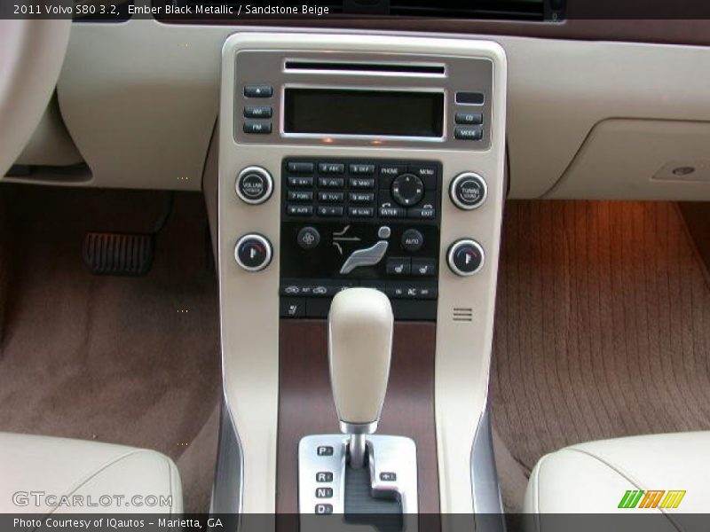 Ember Black Metallic / Sandstone Beige 2011 Volvo S80 3.2