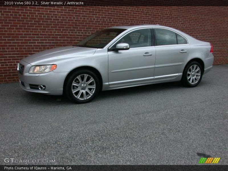 Silver Metallic / Anthracite 2010 Volvo S80 3.2