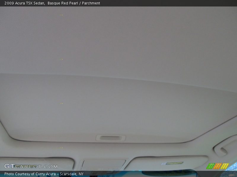 Basque Red Pearl / Parchment 2009 Acura TSX Sedan