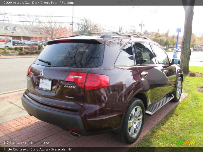 Dark Cherry Pearl / Parchment 2009 Acura MDX