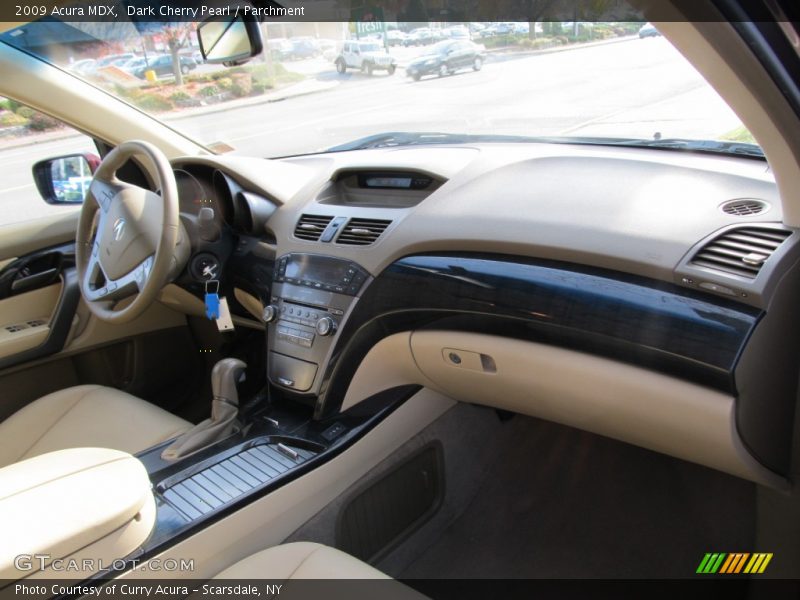 Dark Cherry Pearl / Parchment 2009 Acura MDX