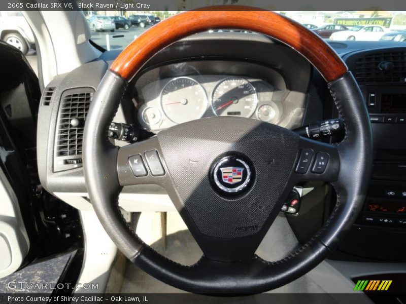Black Raven / Light Gray 2005 Cadillac SRX V6