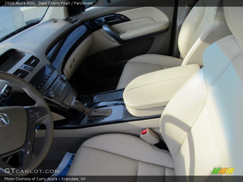 Dark Cherry Pearl / Parchment 2009 Acura MDX