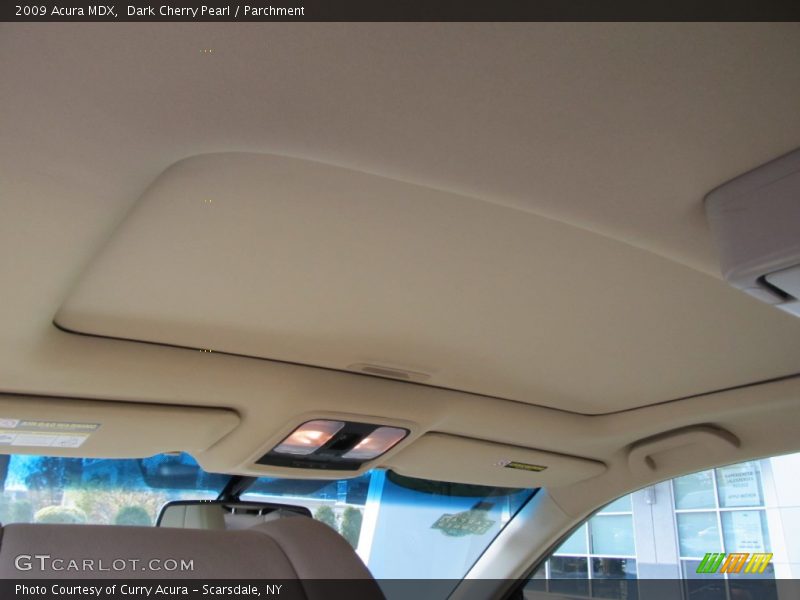 Dark Cherry Pearl / Parchment 2009 Acura MDX