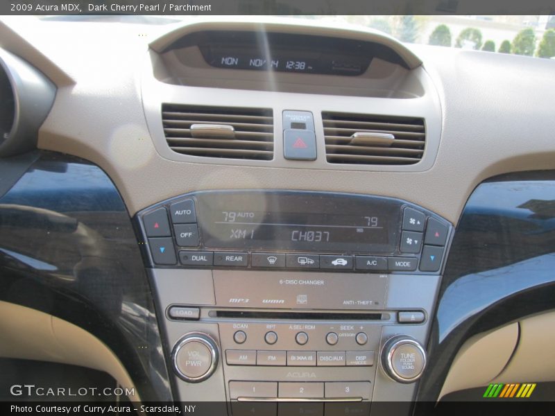 Dark Cherry Pearl / Parchment 2009 Acura MDX
