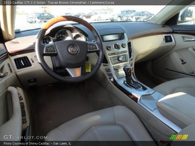 Tuscan Bronze ChromaFlair / Cashmere/Cocoa 2010 Cadillac CTS 3.0 Sedan