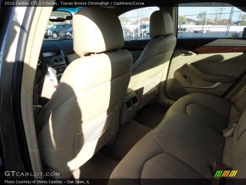 Tuscan Bronze ChromaFlair / Cashmere/Cocoa 2010 Cadillac CTS 3.0 Sedan
