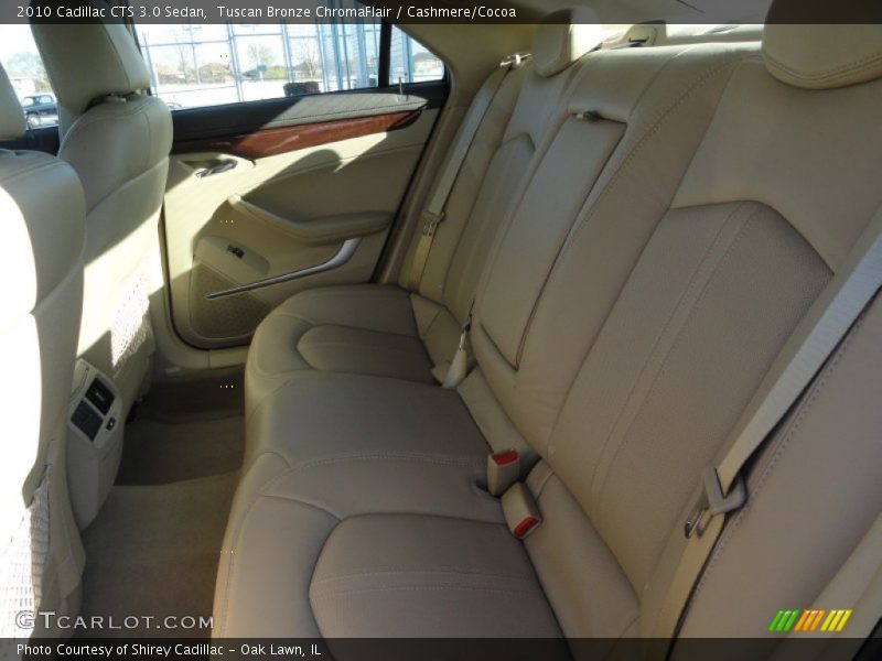 Tuscan Bronze ChromaFlair / Cashmere/Cocoa 2010 Cadillac CTS 3.0 Sedan