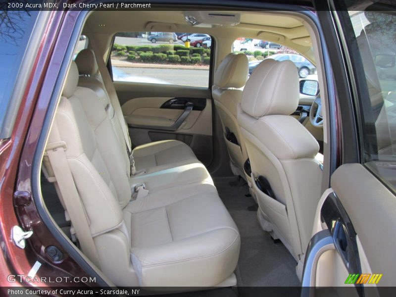 Dark Cherry Pearl / Parchment 2009 Acura MDX