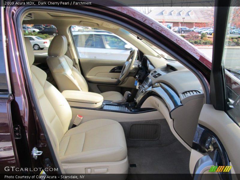 Dark Cherry Pearl / Parchment 2009 Acura MDX