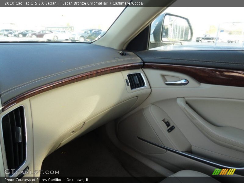 Tuscan Bronze ChromaFlair / Cashmere/Cocoa 2010 Cadillac CTS 3.0 Sedan