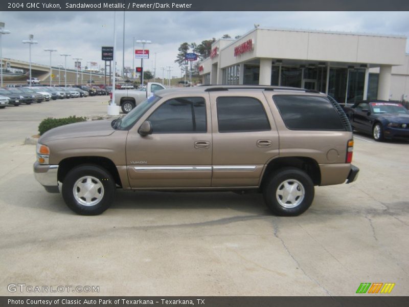 Sandalwood Metallic / Pewter/Dark Pewter 2004 GMC Yukon