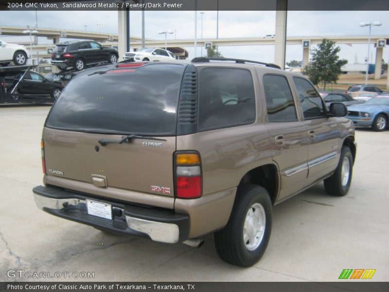 Sandalwood Metallic / Pewter/Dark Pewter 2004 GMC Yukon
