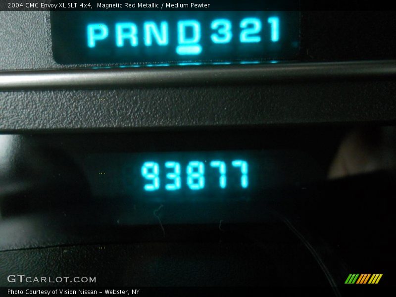 Magnetic Red Metallic / Medium Pewter 2004 GMC Envoy XL SLT 4x4