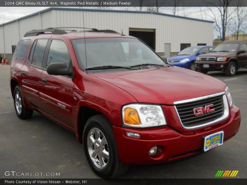Magnetic Red Metallic / Medium Pewter 2004 GMC Envoy XL SLT 4x4